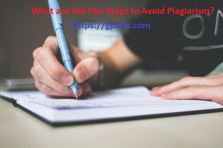 what are the steps to avoid plagiarism