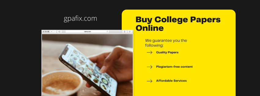 Buy college papers online